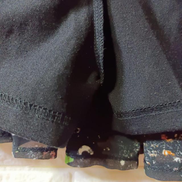 USED★olive des oliveインナーパンツ付コスモ柄ミニスカート < ブランド  USED★olive des oliveインナーパンツ付コスモ柄ミニスカート < ブランドの