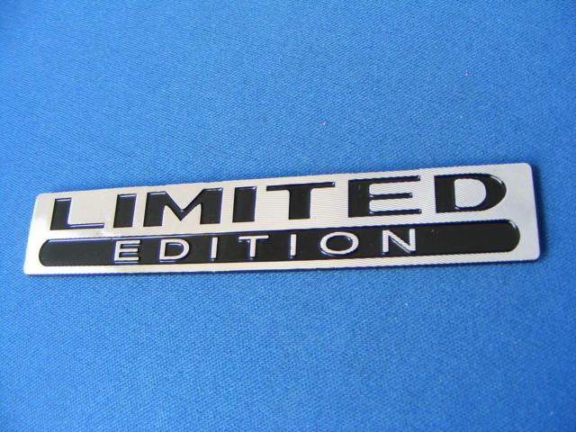 ● LIMITED EDITION アルミ製フレキション エンブレム 新品● < 自動車/バイク ● LIMITED EDITION アルミ製フレキション エンブレム 新品● < 自動車/バイク