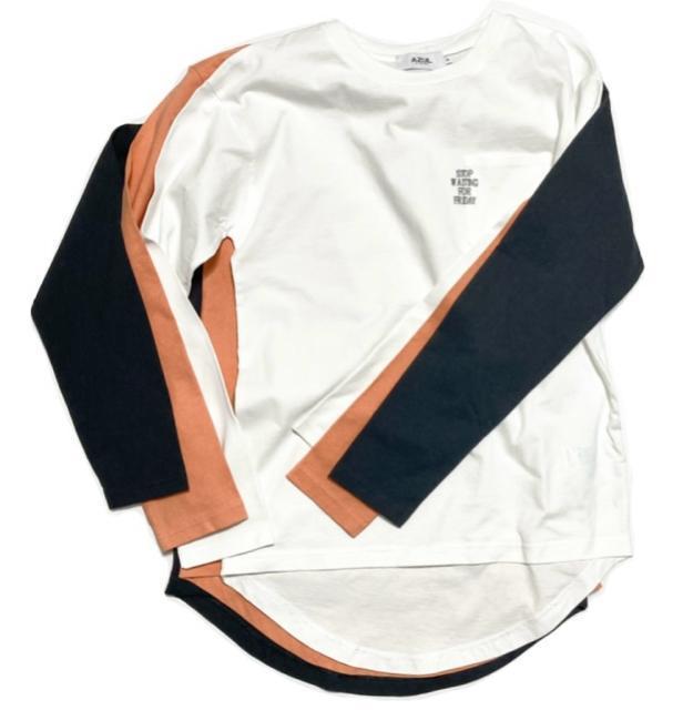 マウジーAZULmoussy◎ラウンドヘム長袖Tシャツ◎色違いで3着(M)新品 < ブランド マウジーAZULmoussy◎ラウンドヘム長袖Tシャツ◎色違いで3着(M)新品 < ブランドの