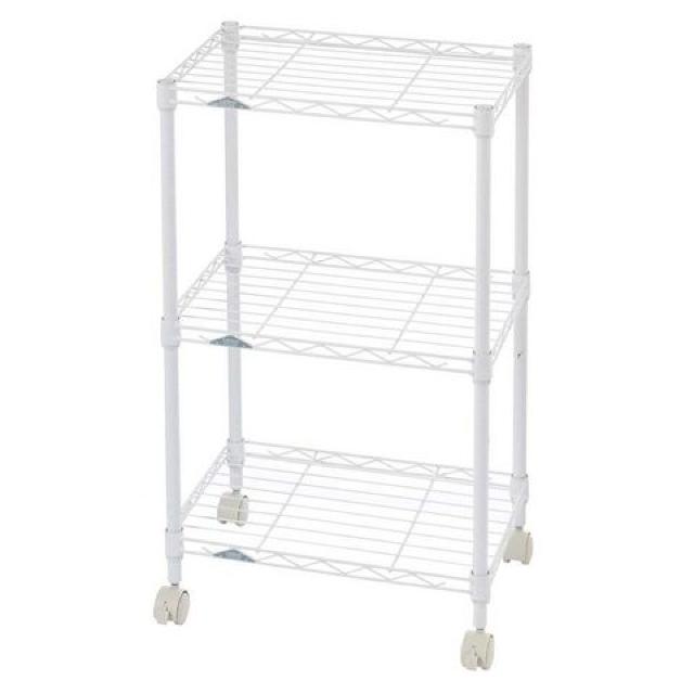 ルミナスメタルラックカラーラック ホワイト < インテリア/ライフ ルミナスメタルラックカラーラック ホワイト < インテリア/ライフの