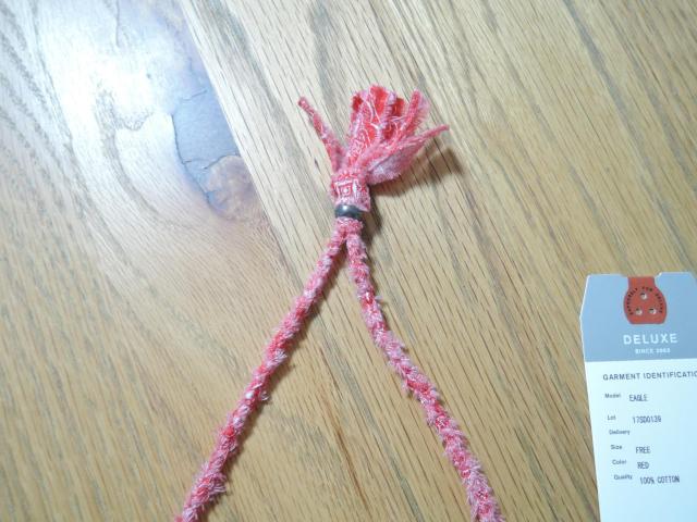 新品 DELUXE デラックス EAGLE ネックレス 赤 レッド バンダナ < ブランド 新品 DELUXE デラックス EAGLE ネックレス 赤 レッド バンダナ < ブランドの