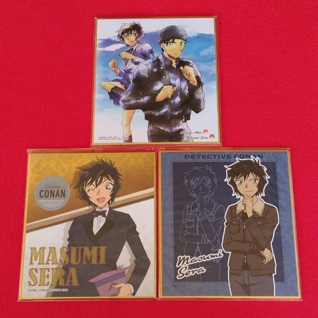 名探偵コナン☆ミニ色紙《世良&赤井》《世良》《世良》3枚セット < アニメ/コミック/キャラクター 名探偵コナン☆ミニ色紙《世良&赤井》《世良》《世良》3枚セット < アニメ/コミック/キャラクターの