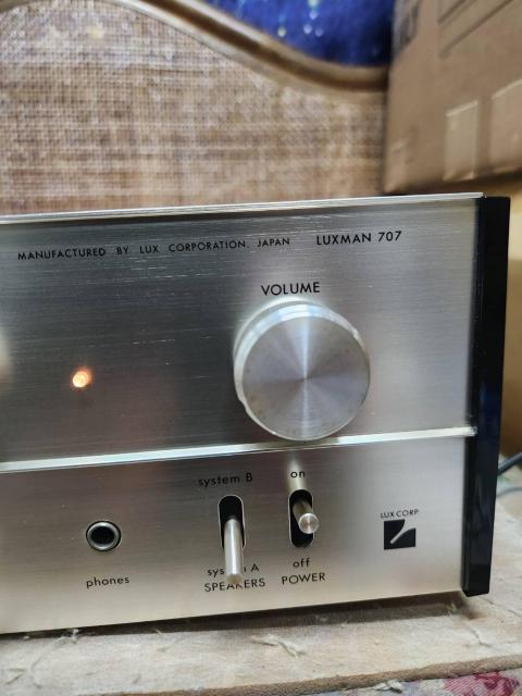 必見!フルレストア!極上完動美品!LUXMANプリメインアンプSQ-707 < 家電/AV  必見!フルレストア!極上完動美品!LUXMANプリメインアンプSQ-707 < 家電/AVの