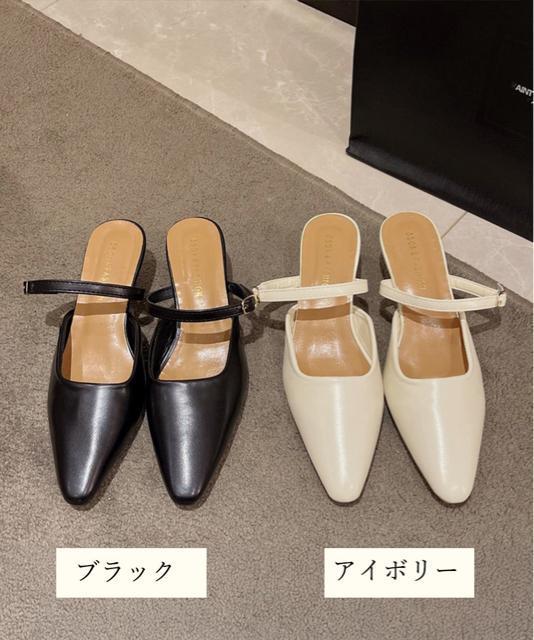 送料無料 新品 ポインテッドトゥミュールパンプスサンダル < 女性ファッション  送料無料 新品 ポインテッドトゥミュールパンプスサンダル < 女性ファッションの