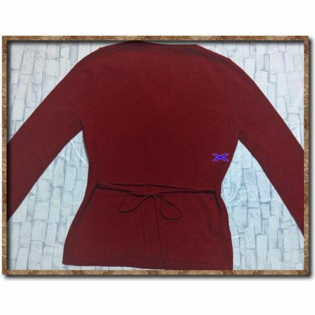 23区 シルクカシミヤニットカーディガン 赤☆やや難 < ブランド  23区 シルクカシミヤニットカーディガン 赤☆やや難 < ブランドの