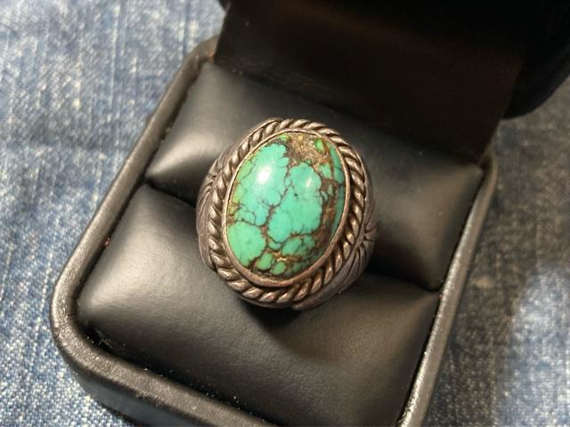 ターコイズ リング 指輪 ビンテージ ナバホ インディアンジュエリー シルバー sterling メンズ レディース < 男性アクセサリー/時計  ターコイズ リング 指輪 ビンテージ ナバホ インディアンジュエリー シルバー sterling メンズ レディース  < 男性アクセサリー/時計の
