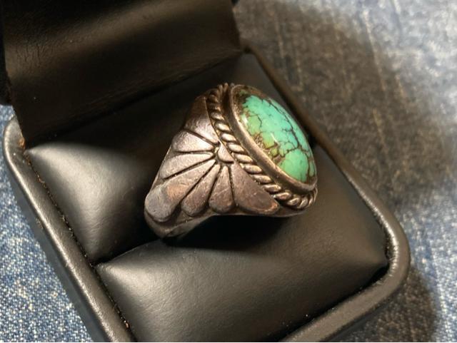 ターコイズ リング 指輪 ビンテージ ナバホ インディアンジュエリー シルバー sterling メンズ レディース < 男性アクセサリー/時計  ターコイズ リング 指輪 ビンテージ ナバホ インディアンジュエリー シルバー sterling メンズ レディース < 男性アクセサリー/時計の