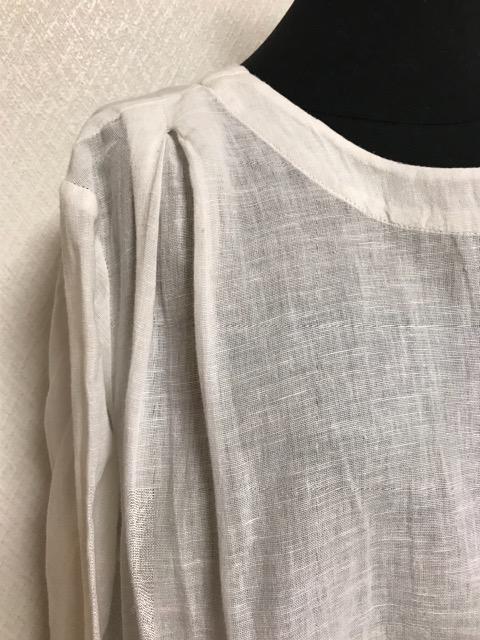 ブラウス   ◆◆◆  artipur コットン麻チュニックブラウス 白 < 女性ファッション  ブラウス   ◆◆◆  artipur コットン麻チュニックブラウス 白  < 女性ファッションの