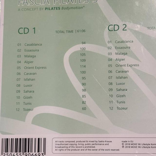 【FASCIA PILATES 3】 < CD/DVD/ビデオ 【FASCIA PILATES 3】 < CD/DVD/ビデオの