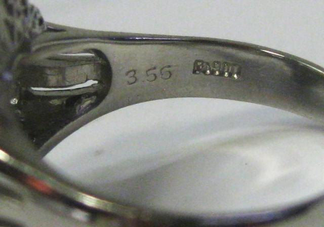 極美品Pt900プラチナリング キャッツアイ3.56ctダイヤ2.08ct#18 < 女性アクセサリー/時計 極美品Pt900プラチナリング キャッツアイ3.56ctダイヤ2.08ct#18 < 女性アクセサリー/時計の