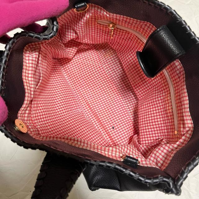 【早い者勝ち】【Samantha Thavasa】 レザー / ハンドバッグ 黒 < ブランド 【早い者勝ち】【Samantha Thavasa】 レザー / ハンドバッグ 黒 < ブランドの