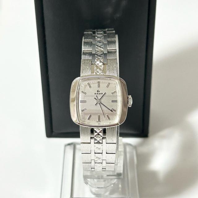 RADO ���h�[ ���f�B�[�X ���B���e�[�W �r���v �芪�� 333.7905.4 �V���o�[ ����m�F�ς� �� �u�����h�� 