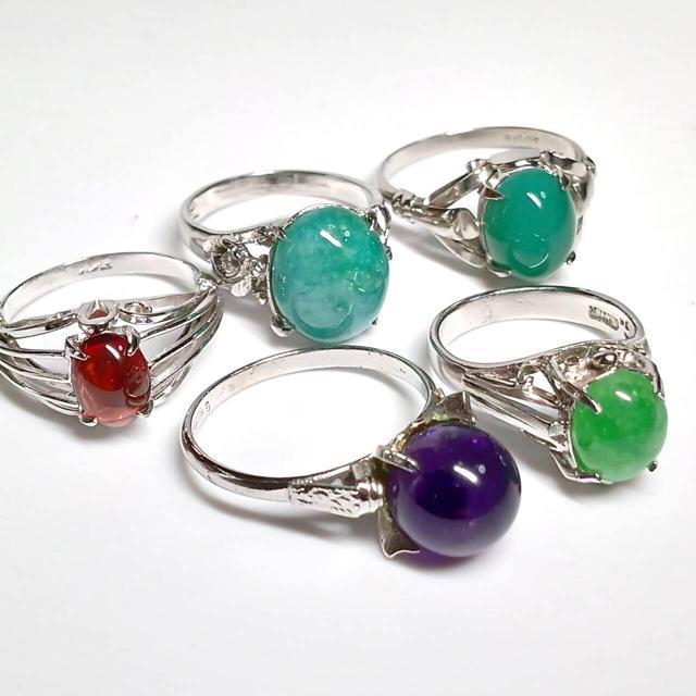 昭和レトロ ヴィンテージリング 千本透かし 合成石 天然石 指輪 15点 < 女性アクセサリー/時計 昭和レトロ ヴィンテージリング 千本透かし 合成石 天然石 指輪 15点 < 女性アクセサリー/時計の