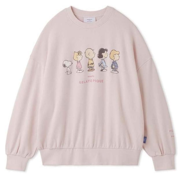 ジェラートピケ★ PEANUTS 裏毛プルオーバー(ピンク) < ブランド ジェラートピケ★ PEANUTS 裏毛プルオーバー(ピンク) < ブランドの