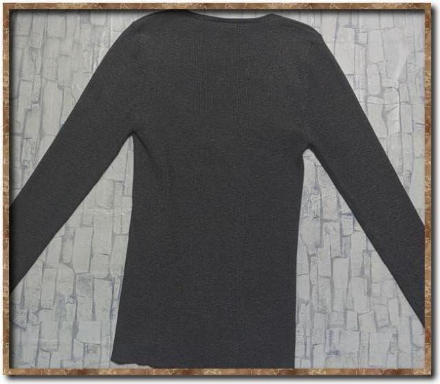 ジョセフ シルクVネックリブニットカットソー グレー < ブランド ジョセフ シルクVネックリブニットカットソー グレー < ブランドの