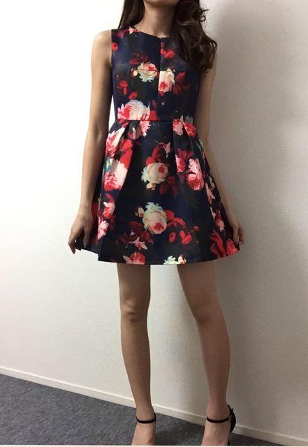 デート結婚式パーティードレス〓花柄ミニワンピース(S〜M)新品〓 < 女性ファッション デート結婚式パーティードレス〓花柄ミニワンピース(S〜M)新品〓 < 女性ファッションの