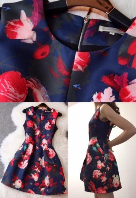 デート結婚式パーティードレス〓花柄ミニワンピース(S〜M)新品〓 < 女性ファッション デート結婚式パーティードレス〓花柄ミニワンピース(S〜M)新品〓 < 女性ファッションの