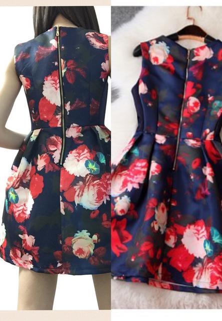 デート結婚式パーティードレス〓花柄ミニワンピース(S〜M)新品〓 < 女性ファッション デート結婚式パーティードレス〓花柄ミニワンピース(S〜M)新品〓 < 女性ファッションの