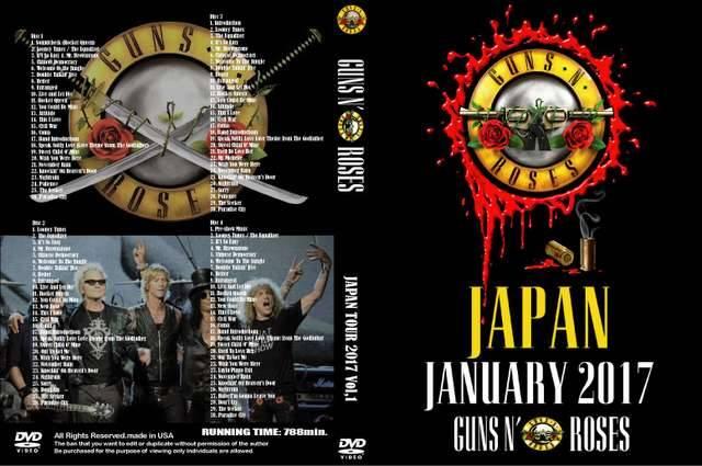 Guns N' Roses JAPAN TOUR 2017!13時間 5DVD!ガンズ&ローゼズ < CD/DVD/ビデオ  Guns N' Roses JAPAN TOUR 2017!13時間 5DVD!ガンズ&ローゼズ  < CD/DVD/ビデオの