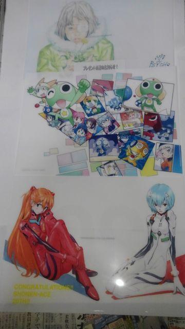 エヴァンゲリオン ケロロ軍曹 他 非売品 限定 クリアファイル < アニメ/コミック/キャラクター  エヴァンゲリオン ケロロ軍曹 他 非売品 限定 クリアファイル  < アニメ/コミック/キャラクターの