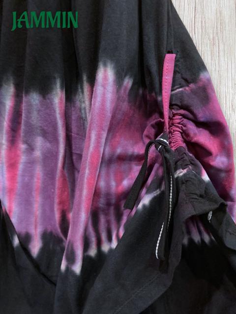 タイダイゆるめワイドパンツ★ヒッピー★アジアン★サイケ★個性派★エスニック < 女性ファッション  タイダイゆるめワイドパンツ★ヒッピー★アジアン★サイケ★個性派★エスニック < 女性ファッションの