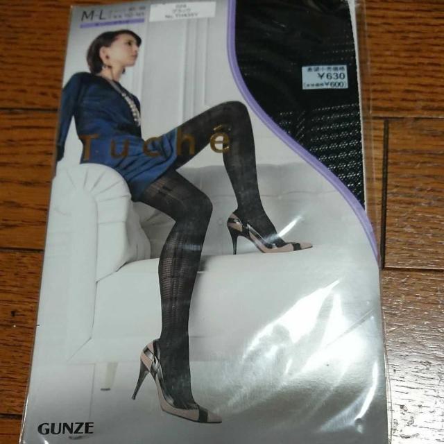 GUNZE・Tuche・新品ストッキング・チェック柄 < 女性ファッション  GUNZE・Tuche・新品ストッキング・チェック柄  < 女性ファッションの