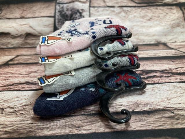 『画像から4足組』快適&良質!レディース総メッシュ編み麻&レーヨン混クルー丈ソックス(C)4足1,540円が… < 女性ファッション 『画像から4足組』快適&良質!レディース総メッシュ編み麻&レーヨン混クルー丈ソックス(C)4足1,540円が… < 女性ファッションの