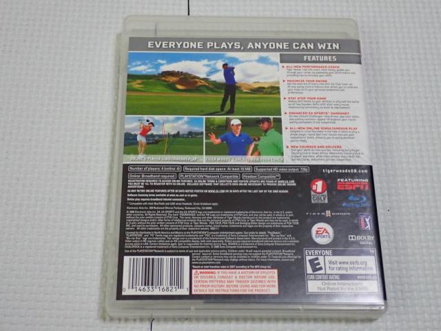 PS3TIGER WOODS PGA TOUR 09 CO kĔ  Q[{/\tg 