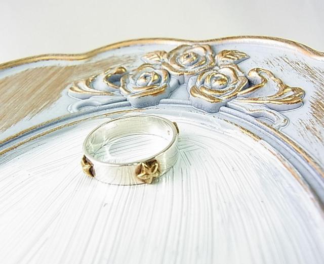 【正規品】Biju mam(ビジュマム)シルバー×真鍮リング 約11号 < 女性アクセサリー/時計 【正規品】Biju mam(ビジュマム)シルバー×真鍮リング 約11号 < 女性アクセサリー/時計の