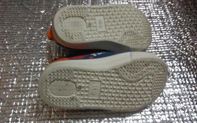 PREGRE 14、0cm デニム生地 < キッズ/ベビー PREGRE 14、0cm デニム生地 < キッズ/ベビーの