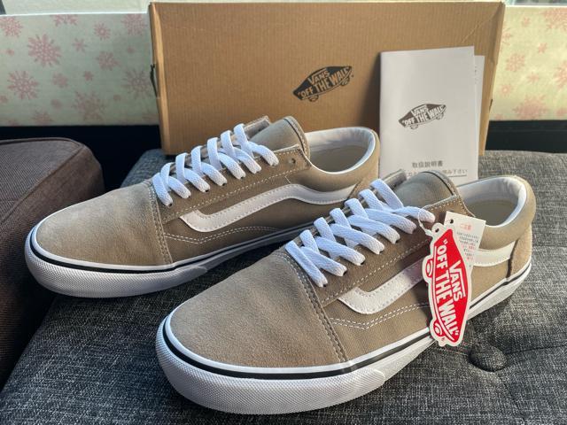 美品 VANS バンズ OLD SKOOL オールドスクール V36CF 0001 TAUPE US11カーキ ベージュ 限定色 < ブランド 美品 VANS バンズ OLD SKOOL オールドスクール V36CF 0001 TAUPE US11カーキ ベージュ 限定色 < ブランドの