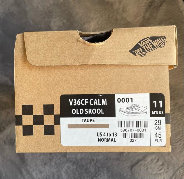 美品 VANS バンズ OLD SKOOL オールドスクール V36CF 0001 TAUPE US11カーキ ベージュ 限定色 < ブランド 美品 VANS バンズ OLD SKOOL オールドスクール V36CF 0001 TAUPE US11カーキ ベージュ 限定色 < ブランドの