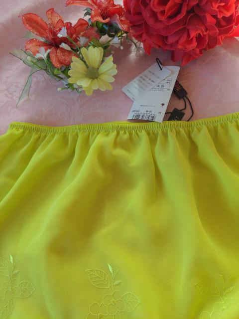 Wacoal/ワコール/Trefle/トレフル/43G/ペチコート/M/YE/イエロー/黄緑色/HBF243/お揃いキャミ出品中 < 女性ファッション  Wacoal/ワコール/Trefle/トレフル/43G/ペチコート/M/YE/イエロー/黄緑色/HBF243/お揃いキャミ出品中 < 女性ファッションの