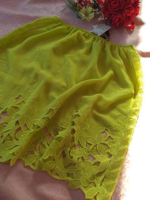 Wacoal/ワコール/Trefle/トレフル/43G/ペチコート/M/YE/イエロー/黄緑色/HBF243/お揃いキャミ出品中 < 女性ファッション  Wacoal/ワコール/Trefle/トレフル/43G/ペチコート/M/YE/イエロー/黄緑色/HBF243/お揃いキャミ出品中 < 女性ファッションの