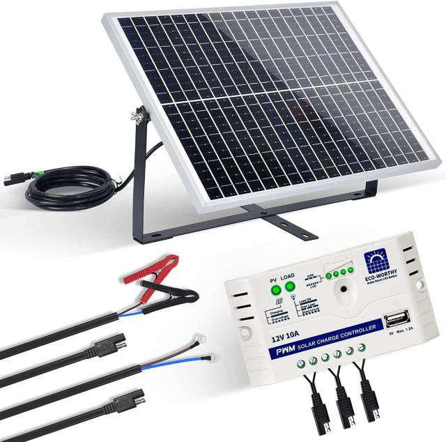 単結晶 12Vソーラーパネル 25W +10Aチャージーコントローラー SAE 調整可能な取り付けブラケット! システム充電 < 自動車/バイク 単結晶 12Vソーラーパネル 25W +10Aチャージーコントローラー SAE 調整可能な取り付けブラケット! システム充電 < 自動車/バイク