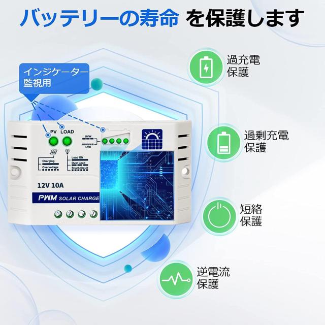 単結晶 12Vソーラーパネル 25W +10Aチャージーコントローラー SAE 調整可能な取り付けブラケット! システム充電 < 自動車/バイク 単結晶 12Vソーラーパネル 25W +10Aチャージーコントローラー SAE 調整可能な取り付けブラケット! システム充電 < 自動車/バイク