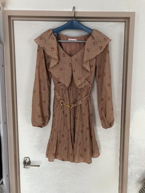 bye bye バイバイ 花柄ベルト付きワンピース < ブランド  bye bye バイバイ 花柄ベルト付きワンピース  < ブランドの