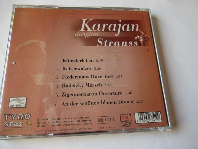シュトラウスのCD「 シュトラウス集 」 カラヤン指揮。 輸入盤 < CD/DVD/ビデオ  シュトラウスのCD「 シュトラウス集 」 カラヤン指揮。 輸入盤 < CD/DVD/ビデオの