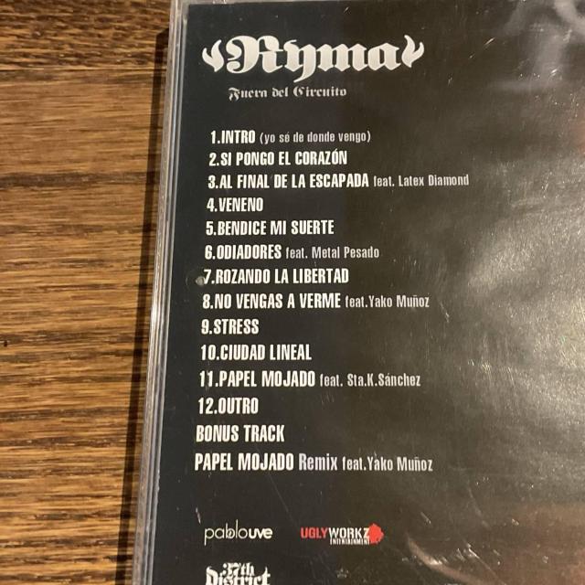 yRymazFuera Del Circuito  CD/DVD/rfI 