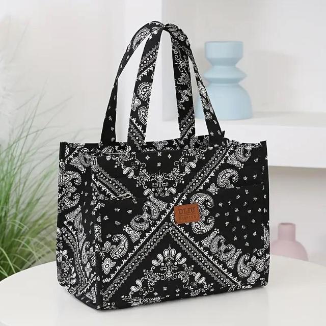 爆ヤス価格1090円★新作 厚手ナイロン トートバッグ 大容量 ポータブル ランチボックス 収納バッグ 弁当袋 ゴールデン < 女性ファッション  爆ヤス価格1090円★新作 厚手ナイロン トートバッグ 大容量 ポータブル ランチボックス 収納バッグ 弁当袋 ゴールデン < 女性ファッションの