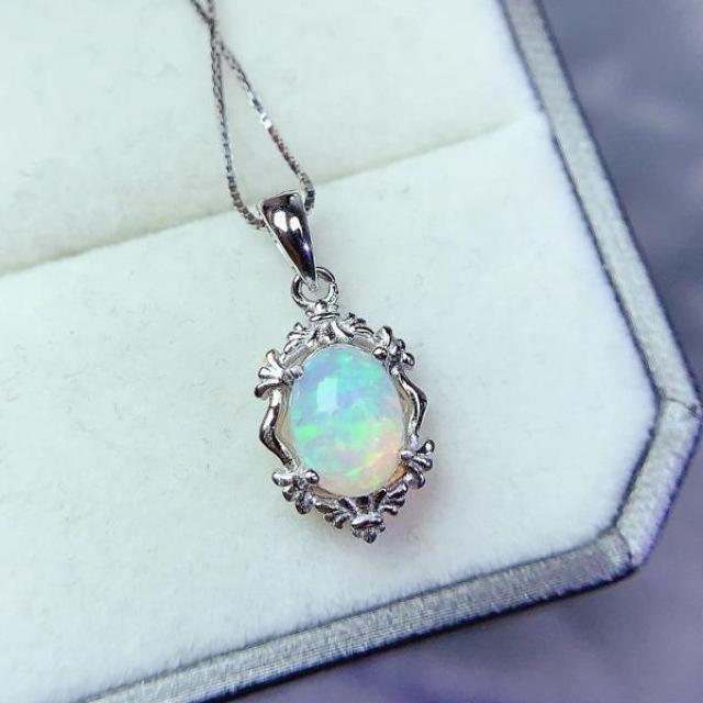 魅惑的な天然オパール ペンダント 高級 天然 ナチュラル アクセサリー カラーストーン S0_5383 < 女性アクセサリー/時計 魅惑的な天然オパール ペンダント 高級 天然 ナチュラル アクセサリー カラーストーン S0_5383 < 女性アクセサリー/時計の