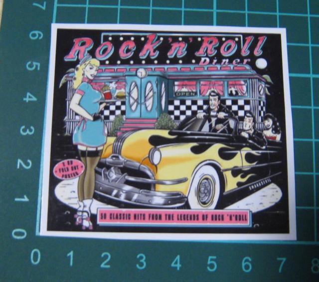 ROCK'N ROLL�@���b�N�����[���@�傫�ڂȃX�e�b�J�[  �� �z�r�[�� 