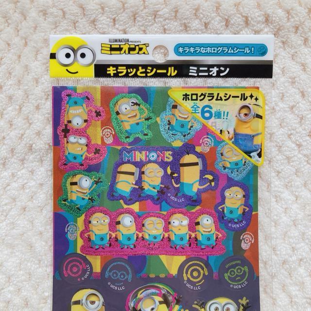 新品 ミニオン ホログラム シール ステッカー デコ コラージュ シール帳 No.02 N2m < インテリア/ライフ 新品 ミニオン ホログラム シール ステッカー デコ コラージュ シール帳 No.02 N2m < インテリア/ライフの