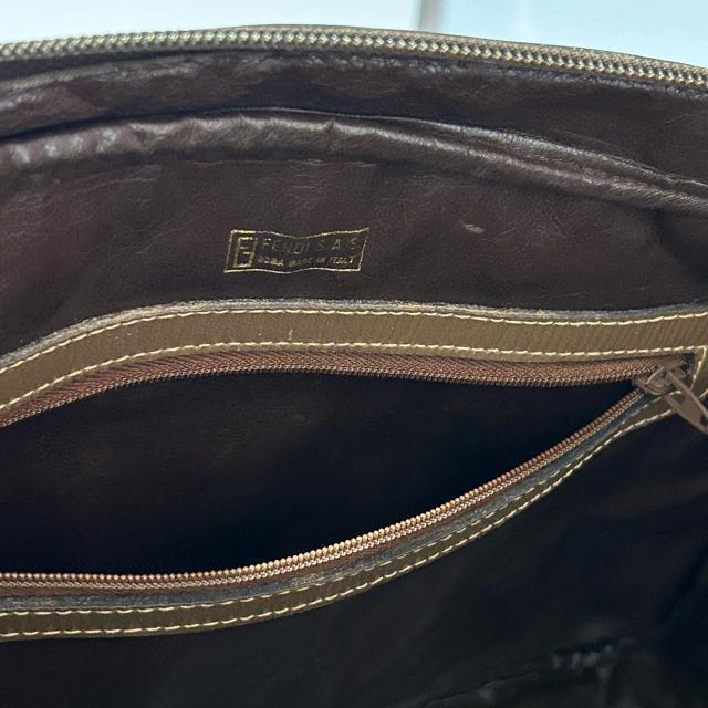FENDI �t�F���f�B �Y�b�L�[�m �R�[�e�B���O�L�����o�X ���U�[ �n���h�o�b�O �u���E�� �S�[���h����