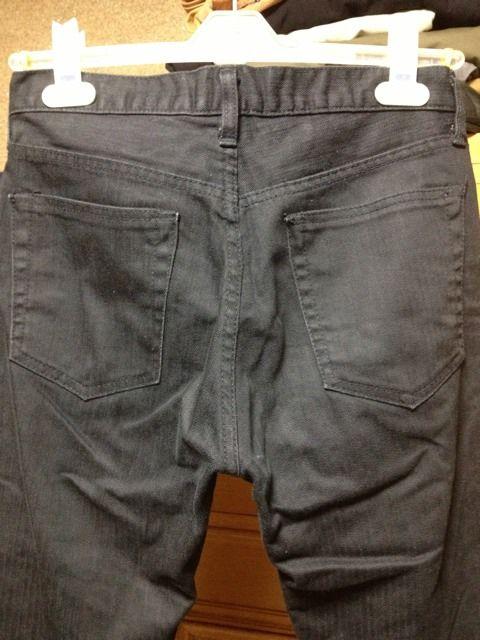 ユナイテッドアローズ コットンパンツ Sサイズ  ユーズド加工 黒 ブラック 日本製 古着 < ブランド  ユナイテッドアローズ コットンパンツ Sサイズ  ユーズド加工 黒 ブラック 日本製 古着 < ブランドの