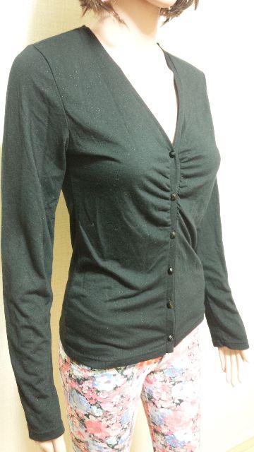 ☆OFON BASIC☆くしゅA可愛いラメ入りカーデA89☆3点で即落 < 女性ファッション  ☆OFON BASIC☆くしゅA可愛いラメ入りカーデA89☆3点で即落 < 女性ファッションの