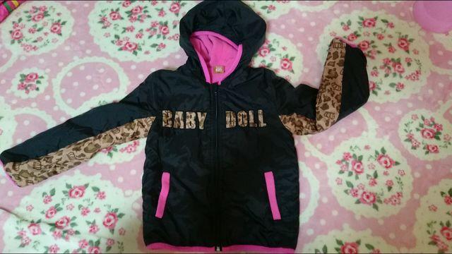 BABYDOLL☆アウターsize130pブラック&ラズベリー色☆即決! < ブランド  BABYDOLL☆アウターsize130pブラック&ラズベリー色☆即決!  < ブランドの