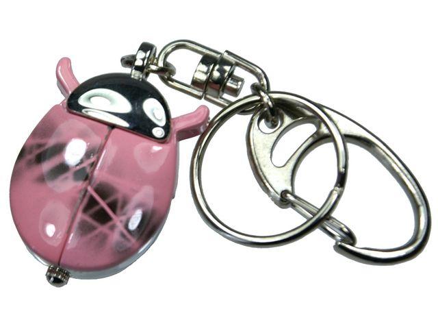 電池新品・キーホルダーウォッチ てんとう虫 ピンク柄 時計 可愛い 懐中 キーリング ナース 看護師 仕事 小型 ポケット < 男性アクセサリー/時計  電池新品・キーホルダーウォッチ てんとう虫 ピンク柄 時計 可愛い 懐中 キーリング ナース 看護師 仕事 小型 ポケット  < 男性アクセサリー/時計の