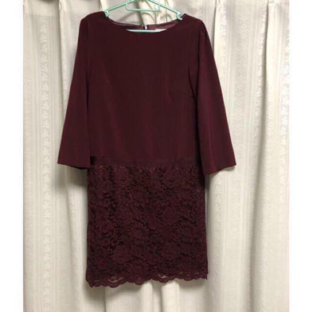 UNTITLED(アンタイトル) レース切り替えミディワンピ < ブランド UNTITLED(アンタイトル) レース切り替えミディワンピ < ブランドの