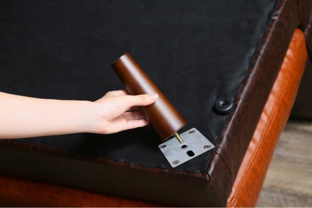 【送料無料】2人掛けベンチソファ ソファ ソファー 2人用 レトロモダン ヴィンテージ ブラウン ブラック < インテリア/ライフ 【送料無料】2人掛けベンチソファ ソファ ソファー 2人用 レトロモダン ヴィンテージ ブラウン ブラック < インテリア/ライフの